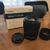 Sigma 30mm f1.4 dc dn contemporary canon ef-m