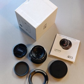 7artisans 25 1.8 + k&f concept cpl  (slim) + 7artisans lens hood - Εικόνα 3