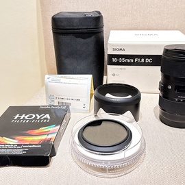 Sigma Art 18-35mm f1.8 dc for canon / variable density ii filter - Εικόνα 2